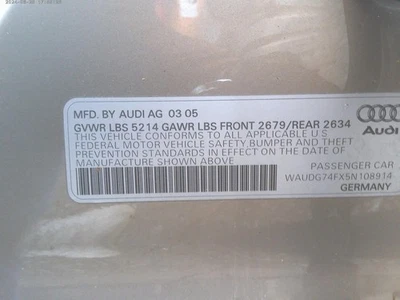 Regulador ventana delantera izquierda conductor compatible 05-11 AUDI A6 1856802 Foto 1 de 4
