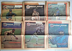 Lote de 6 periódicos Inside Pitch 1984 NY Mets de colección - Imagen 1 de 20