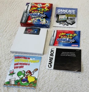 Pokemon Pinball Ruby & Sapphire Nintendo Game Boy Advance CIB NTSC USA Genuine - Picture 1 of 19