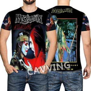 MARILLION Rock 3D-Print schwarz Unisex Hemd in allen Größen A558 - Bild 1 von 3