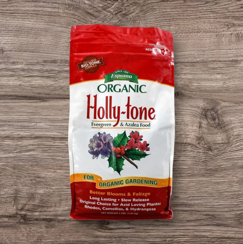 Alimento orgánico Espoma tono acebo de hoja perenne y azalea, bolsa de 4 lb Foto 1 de 1