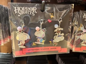 USJ Peanuts Snoopy Charm Set (3 pieces) Horror Night 2025 Japan Exclusive - Picture 1 of 2