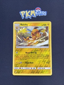 Pokémon TCG Raichu Unbroken Bonds 55/214 Reverse Holo Rare LP. - Picture 1 of 3