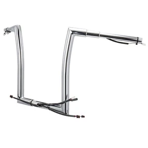Manillar para Harley Road Glide Ultra 16-23 precableado 1,5" 16" cromado 1-1/4"" - Imagen 1 de 6