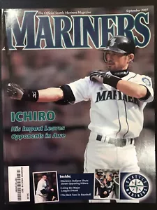 2007 MLB Seattle Mariners Baseball Magazine ICHIRO SUZUKI Cover Safeco Edition - Picture 1 of 2