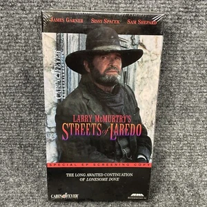 Streets of Laredo (Factory Sealed Promo VHS Screener) James Garner 1996 - Picture 1 of 8