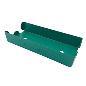 Green Aluminum Dime Coin Roll Storage Tray, Heavy-duty - Picture 1 of 2