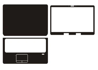 Laptop Sticker Skin Decal Carbon fiber Cover Protector for HP Envy DV7 17.3" - Image 1 of 4