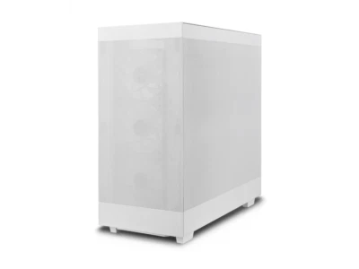 Rosewill Helium Flow White Mid Tower Computer Gaming Case, Mesh Panel, ATX, Tool - Image 1 of 4