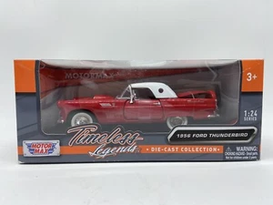 Model Car Ford Thunderbird Hard Top 1956 - Motormax - Scale 1:24 73312R - Picture 1 of 4