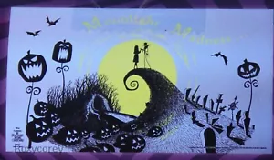 Disney The Nightmare Before Christmas 30x18 Moonlight Madness Rubber Doormat NWT - Picture 1 of 3