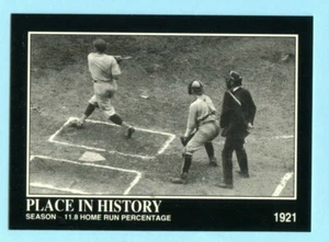 1992 The Babe Ruth Collection # 61 Place in History - Foto 1 di 1