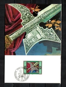 LIECHTENSTEIN Scott's 826-28 ( 3v ) Prince's Armory F/VF Maxim Cards ( 1985 ) - Picture 1 of 4
