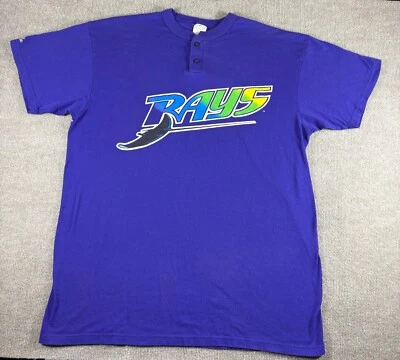 Camiseta deportiva vintage de los Tampa Bay Devil Rays talla XL majestuosa béisbol MLB para hombre” Foto 1 de 4