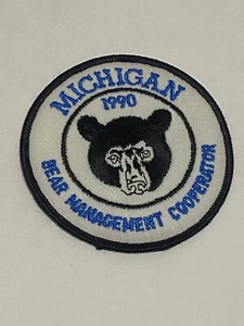 1990 MICHIGAN ERFOLGREICH DNR BÄRENJAGD PATCH - HIRSCH - TÜRKEI - ELCH - Bild 1 von 4