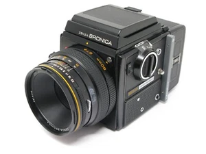 Zenza Bronica SQ-A Medium Format SLR Camera With 80mm f2.8 Lens, WLF & Film Back - Picture 1 of 10