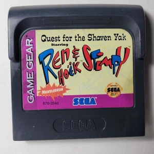 Ren and Stimpy Quest for the Shaven Yak - Loose - Good - Sega Game Gear - Picture 1 of 1