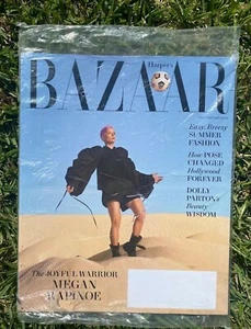 HARPER'S BAZAAR~JUNE 2021-MEGAN RAPINOE~COMPLETE FACTORY SEALED MAGAZINE - Picture 1 of 1