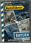Der große, illustrierte Autoführer Bayern und angrenzende Gebiete - 4 Landkarten