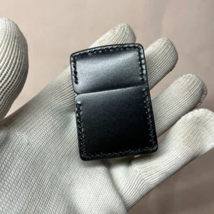 Hand Made Veg tanned Leather Case Zippo Lighter Full Grain Cowhide Pouch Holder - Picture 1 of 13