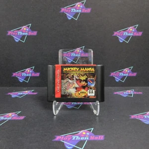 Refurbished Mickey Mania The Timeless Adventures Of Mickey Mouse Sega Genesis .. - Picture 1 of 4