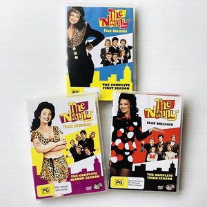 The Nanny Complete Seasons 1 2 3 TV Show Fran Drescher R4 DVD Comedy Like New - Picture 1 of 14