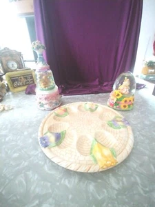 OSTERN WASSERKUGEL KONVOLUT MIT MUSIK UND BELLA EIERTELLER KONVOLUT 3 - Bild 1 von 12