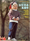"Little Kids" ©1973 Columbia-Minerva Strickbroschüre # 2570 vier Sets zum Stricken