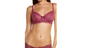 Skarlett Blue Minx Balconette Bra Rapture/Tea Rose Size 34C 2005 - Imagen 1 de 1