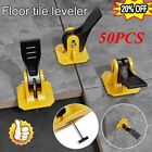 50 PIECES Floor Wall Tile Levelling System Leveler Construction Tools Kit K5B5