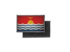 toppe toppa patch bandiera stampado vintage applique banderina kiribati