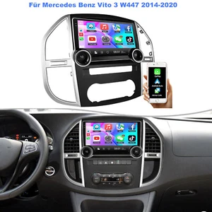 Android 14 4+64G Für Benz Vito W447 14-2020 10.1" Autoradio GPS Navi WIFI 4G SWC - Bild 1 von 18