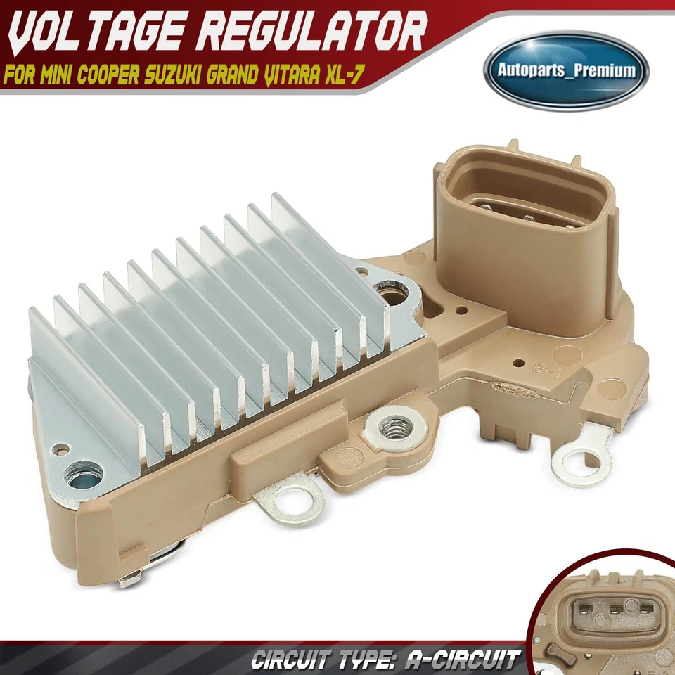 15.5V Alternator Regulator for Mini Cooper 02-08 Suzuki Grand Vitara 2005 XL-7 - Image 1 of 4