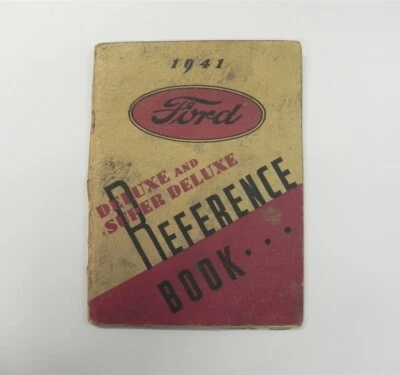 Ford Deluxe 1941 y Super Deluxe libro de referencia | falta la contraportada  Foto 1 de 4