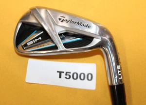 TaylorMade SIM MAX LITE 7 Single Iron Atmos Regular Graphite Club T5000 MINT - Picture 1 of 8