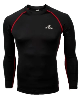 XPRIN XP100 Series Base Layer Compression Long Sleeve Sports Wear UV 97.5% SZ L - Image 1 of 4