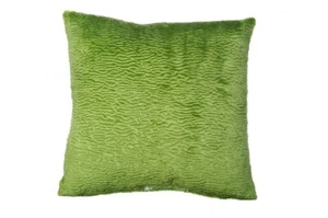 Kissenhüllen (4Stk.) aus Velours - Plüscheffekt Farbe grün gewebt ca.40x40cm - Bild 1 von 1