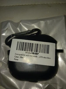 For Apple AirPods Case 1/2 Silicone Protector Shockproof Full Cover + Keychain - Picture 1 of 1