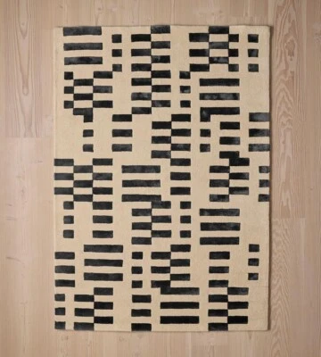 Modern rug Multi color area rug for bedroom wool rug for living room 8x10 ft - Image 1 of 4