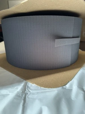 Gancho Velcro 6" Gris Lobo, 100 yardas, Nuevo Foto 1 de 2