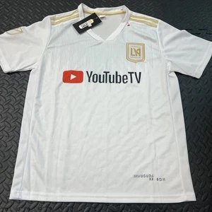 Nueva Camiseta de Fútbol Adidas LA Galaxy Temporada Inaugural YouTube TV Talla Pequeña Rara - Imagen 1 de 8