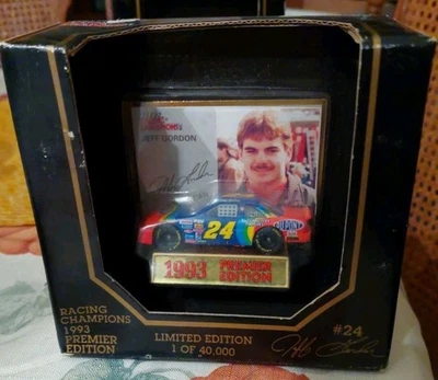 Jeff Gordon 1:64 #603/40000. Racing Champions 1993 edición Premier. Foto 1 de 4