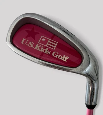 Клюшка для гольфа тренировочная для детей под правую руку США 22 дюйма длинная розовая - Изображение 1 из 4