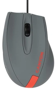 CANYON - M-11 USB Muis, Grafiet / Rood - Afbeelding 1 van 5