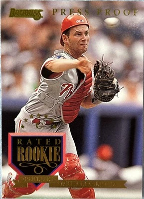 Mike Liebenthall 1994 Donruss Press Proof #240 Rated Rookie Phillies /2000 - Image 1 of 4