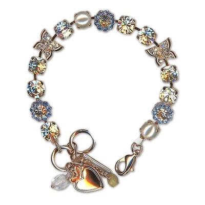 Bracelet by Mariana Woman Timeless Pearl and Moonlight Swarovski Crystals - Image 1 of 4