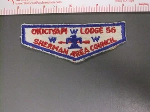 Boy Scout OA 56 Okiciyapi First Flap 3282OO - Picture 1 of 1