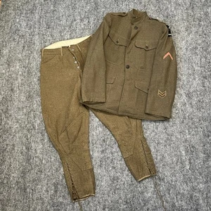 Complete WW1 Antique US Army Infantry Officer Uniform Complete Set Rare 1918 USA - Picture 1 of 24