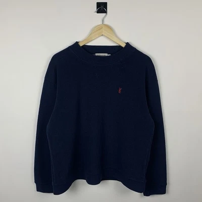 Sudadera polar vintage YSL Yves Saint Laurent para hombre talla M cuello falso años 90’s Foto 1 de 4