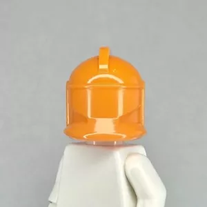OFFICIAL LEGO - Unprinted Orange Star Wars P1 Clone Bomb Squad Helmet - NEW - Picture 1 of 4